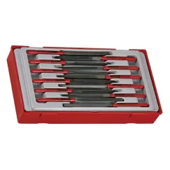 12pc Needle File Set - TC-Tray